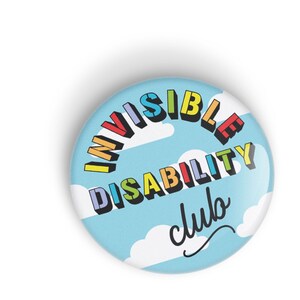 Access needs buttons disability pinscommunication badges