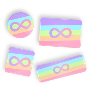 Autigender Pride Flag pin badge button or magnet LGBT lgbtq lgbtqi lgbtqia