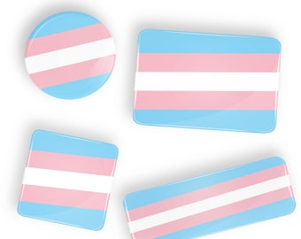 Spilla Transgender Classic Flag – Smalto – Orgoglio LGBT