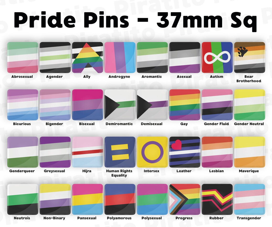 Greysexual Graysexual Pride Flag pin badge button or Etsy