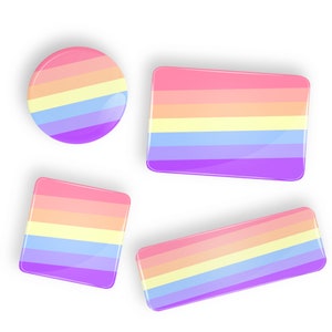 Xenogender Pride Flag pin insignia botón o imán LGBT lgbtq lgbtqi lgbtqia