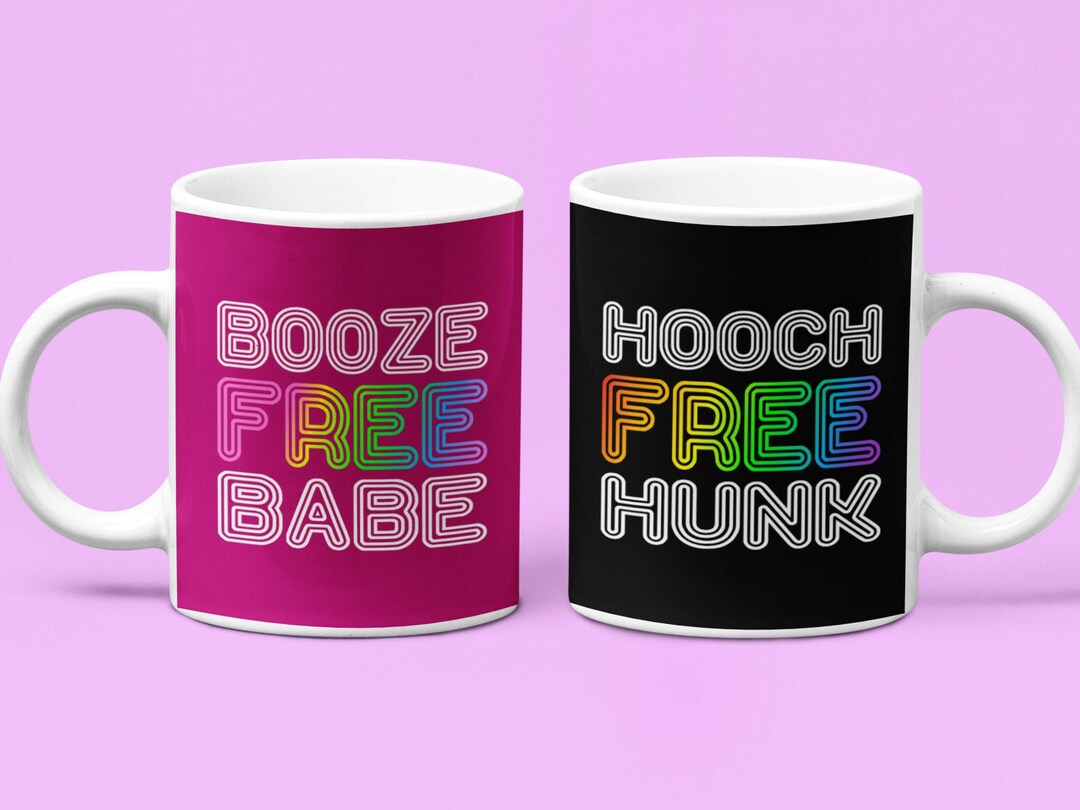 His & Hers Sober Mug Set