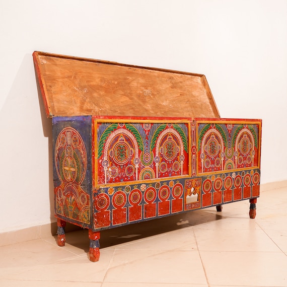 Lovely Moroccan cabinet, Vintage Berber cabinet, Woden Boxe, Home Furniture, Moroccan Berber Chest, Free Shipping,