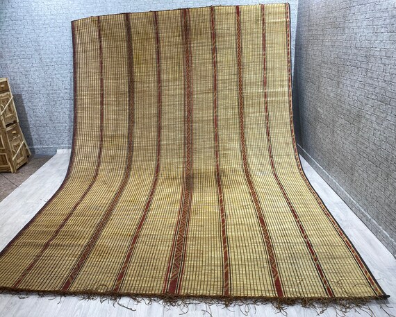 bidden Afscheiden opbouwen Handgemaakt Afrikaans tapijt Vintage Mauritaanse Tuareg mat - Etsy België