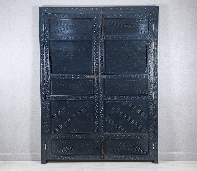 Stunning Berber Door, Moroccan Double Door, Handmade Door, Custom Door ...