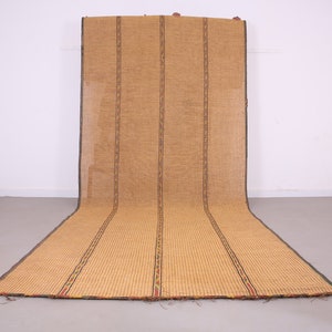 素晴らしい廊下敷物、トゥアレグマット、手作りアフリカ敷物、室内装飾、203x543 Cm、ノマドランナー、送料無料