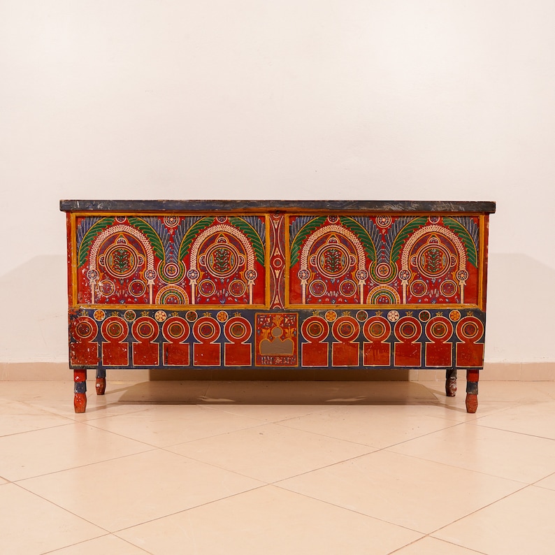 Lovely Moroccan cabinet, Vintage Berber cabinet, Woden Boxe, Home Furniture, Moroccan Berber Chest, Free Shipping, image 5