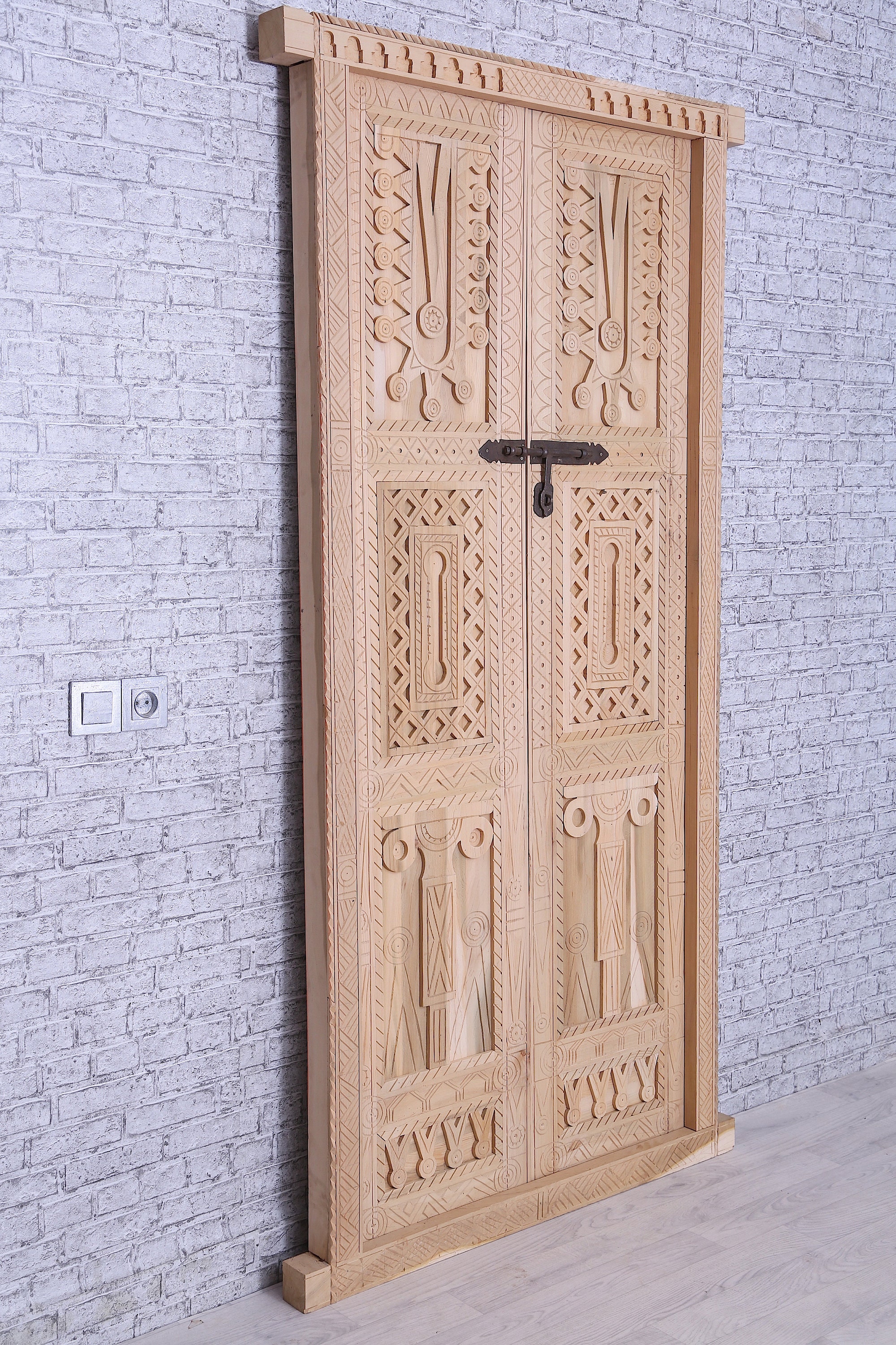 Lovely Moroccan Door, Custom Panel Doors, Home Door, Exterior Door ...