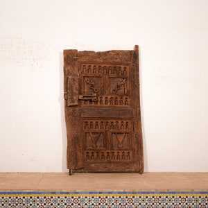 Porta berbera marocchina, Oggettistica per la casa, Porta tradizionale marocchina, Porta nomade, 37,4 pollici x 64,6 pollici x 4,3 pollici, Spedizione gratuita