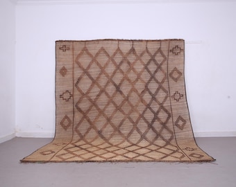 Lovely Tuareg Mat ( 267 x 330 cm ), Tribal Home Decor, Ethnic African Mat, Area Rug, Tuareg Tribe Craft, Free Shipping