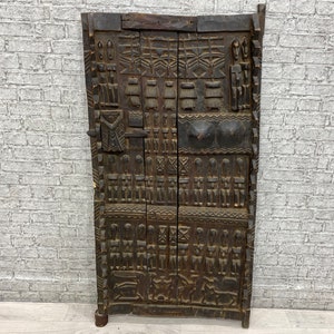 Unique African Door, Small Traditional Door, Door Decor, Interior Design 66 Cm x 131 Cm, Free Shipping