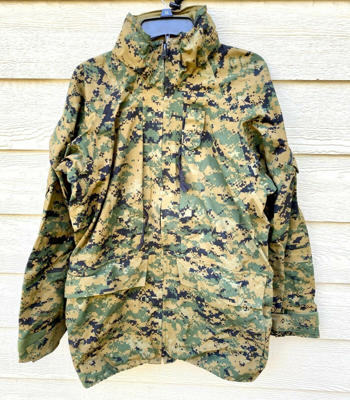 Genuine Usmc Apecs Gore Tex Digital Marpat Cold Weather Parka Etsy