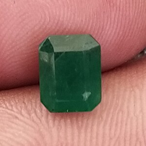 Natural Emerald Octagon 1.35CT, Emerald Octagon, Vivid Green Emerald Octagon, Loose Emerald Octagon, Emerald Cut Emerald, Emerald Cut.