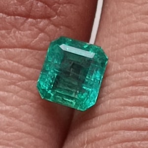 Genuine Emerald, Emerald Cut, Emerald Cut Emerald, Natural Emerald, Natural Emerald Octagon, Faceted Emerald Octagon, Loose Emerald Cut.