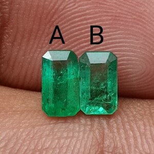 Natural Emerald Octagon, Emerald Octagon, Loose Emerald Octagon, Faceted Emerald Octagon, Emerald Cut, Emerald Cut Emerald, Emerald Stone.