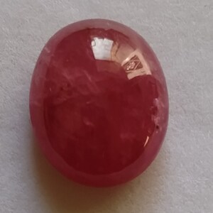 Natural Ruby Cabochon, Ruby Oval Shape Cabochon, Red Ruby, Genuine Ruby Oval, Oval Shape Cabochon, Ruby Oval Loose Stone, Gift For Her, 28CT