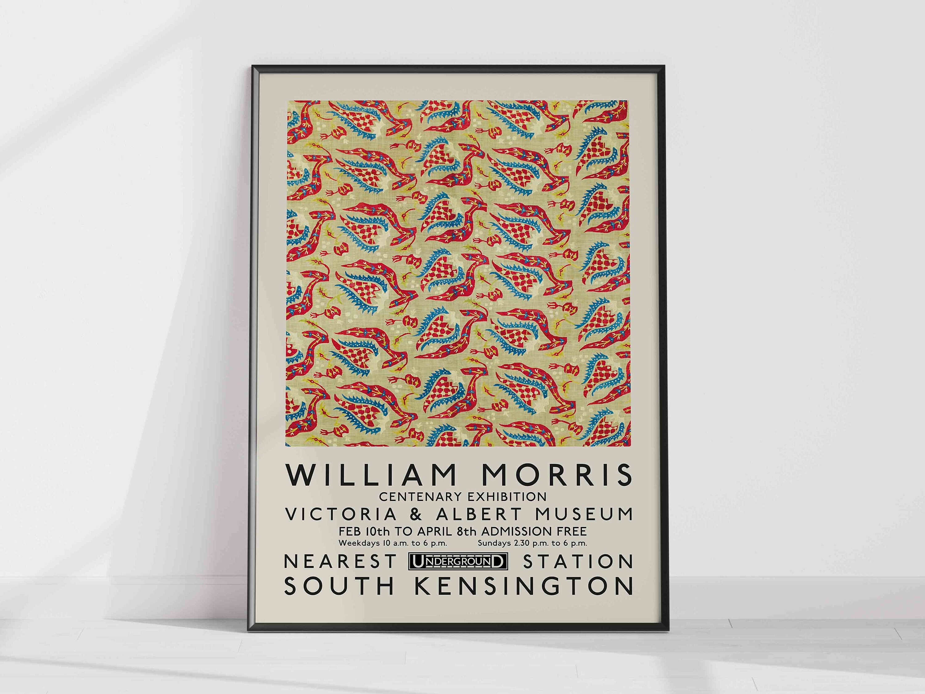 William Morris Poster Set 8 Vintage Art Home/wall Decor - Etsy UK