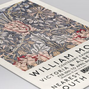 William Morris Poster Set Vintage Art Home/wall Decor Wall - Etsy