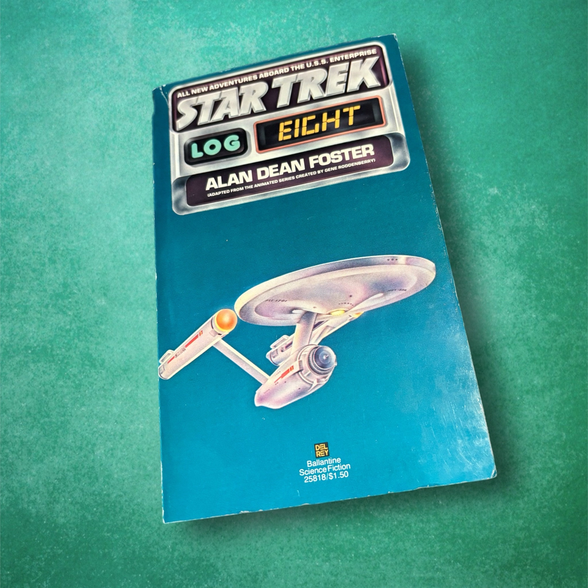 アラン・ディーン・フォスター著『Star Trek Log Eight』レトロSF