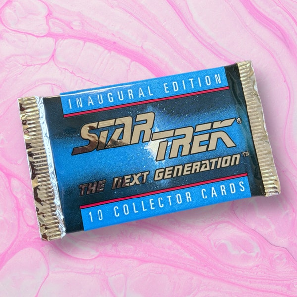 Star Trek The Next Generation Inaugural Edition Trading Card Pack UNOPENED