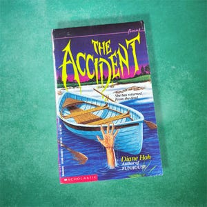 The Accident by Diane Hoh Vintage 90s Point Horror YA Fiction Paperback Novel