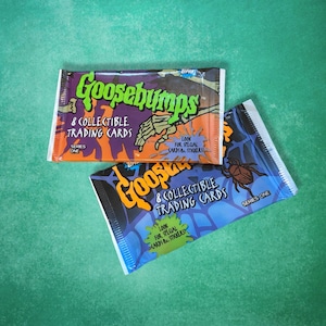 goosebumps holographic cards Goosebumps Silver Set Bundle (Set of all 6 Silver Cards) Saturday Morning Cards
