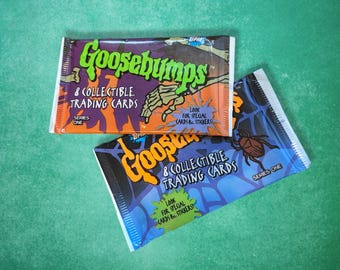 Vintage Goosebumps Pack of Cards Horror Goose Bumps Book Series