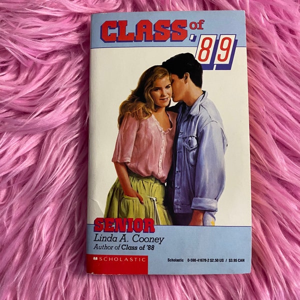 Class of ‘89 Senior by Linda A. Cooney Vintage 80s YA Scholastic Chapter Book