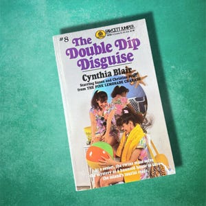 The Double Dip Disguise by Cynthia Blair Vintage 80s YA Fiction Paperback Book