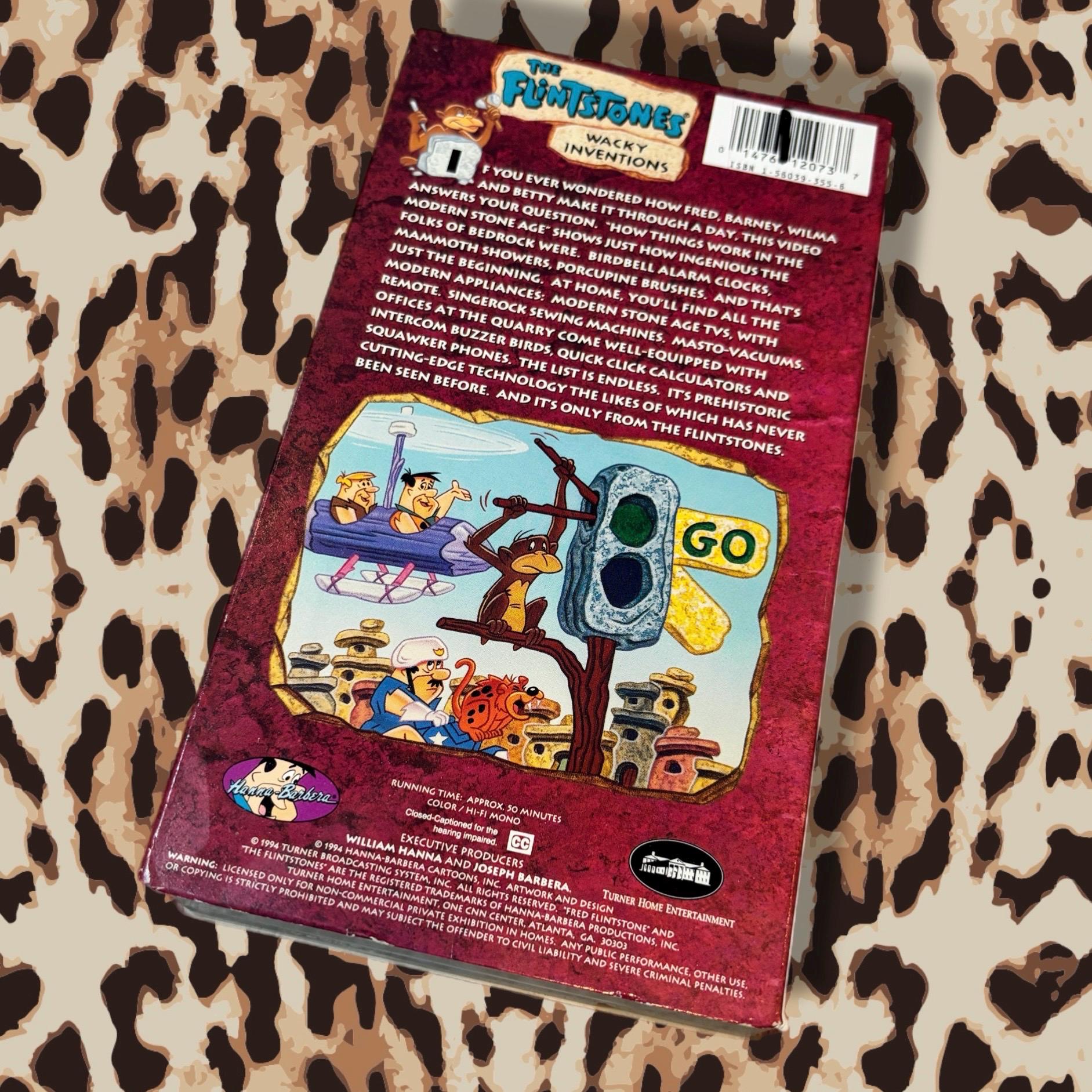 The Flinstones Wacky Inventions (1994) Vintage Hanna-barbera Nostalgic ...