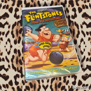 The Flintstones Stone-Age Adventures VHS Tape - Cartoon Network