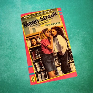 Kennedy School Kids #3 Mean Streak di Ilene Cooper, romanzo per ragazzi degli anni '90, copertina flessibile