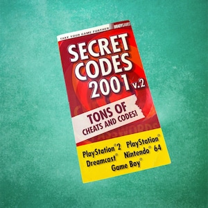 Secret Codes 2001 v.2 Video Game Strategy Guide Paperback Book