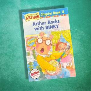 Arthur Chapter Book 11 Arthur Rocks With Binky Vintage 90s Nostalgic Kids Paperback Novel