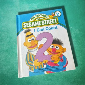 Vintage Sesame Street Book: I Can Count, Vol. 2 (1989)