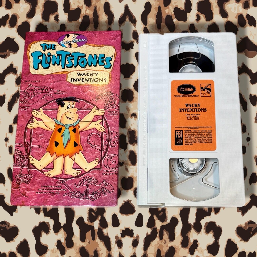 The Flinstones Wacky Inventions (1994) Vintage Hanna-barbera Nostalgic ...
