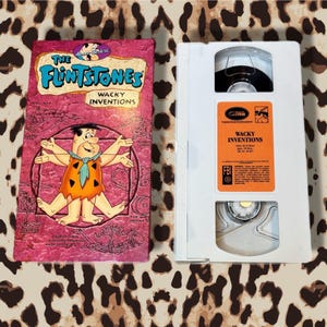 The Flinstones Wacky Inventions (1994) Vintage Hanna-Barbera Nostalgic Cartoon VHS Tape