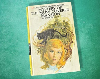 Nancy Drew: Mystery of the Moss-Covered Mansion, Vintage Hardcover