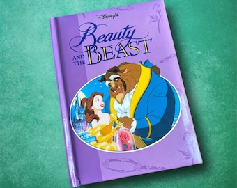 Disney’s Beauty and the Beast 1998 Phidal Mini Hardcover Picture Book