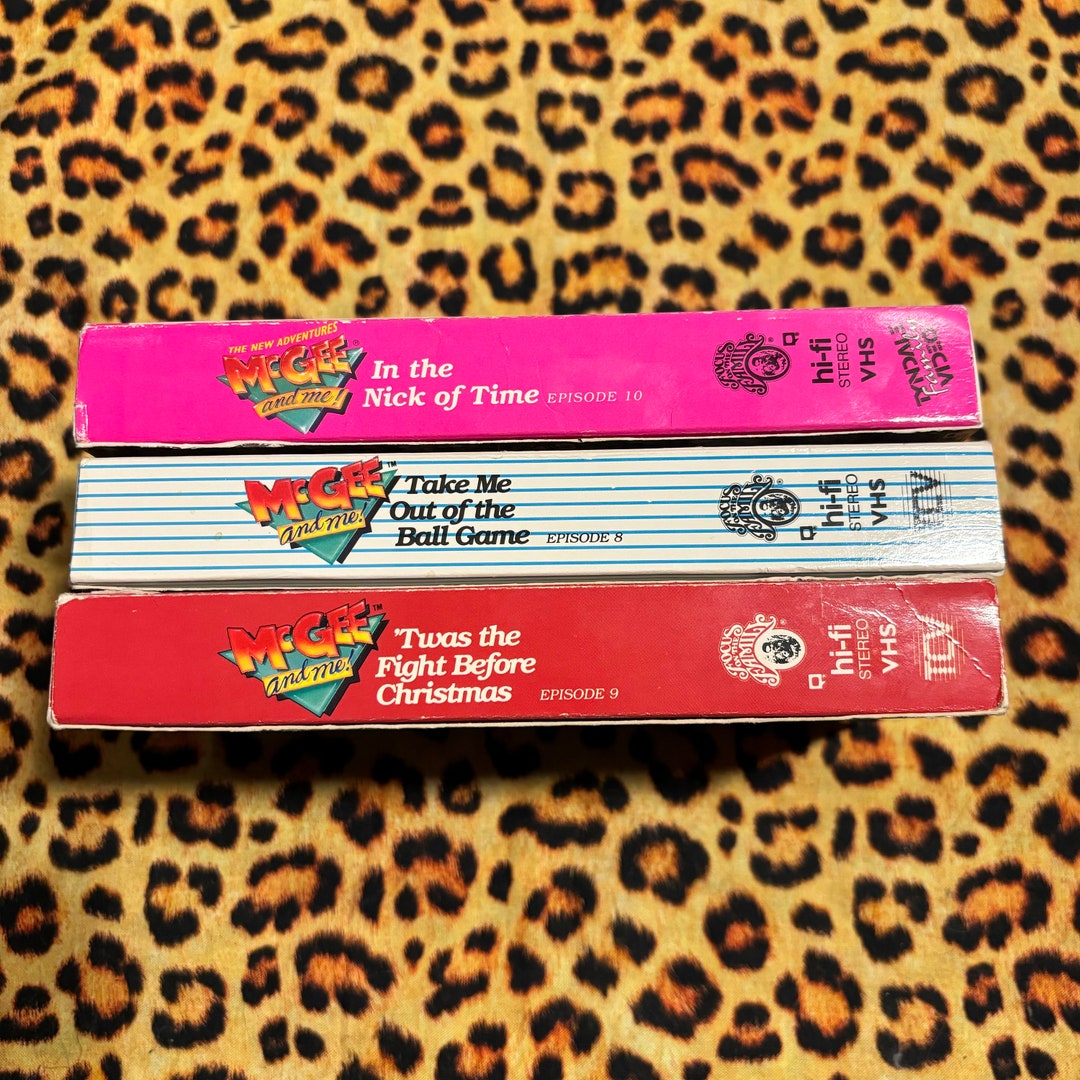 Mcgee and Me Vintage Retro VHS Tapes CHOOSE ONE Etsy