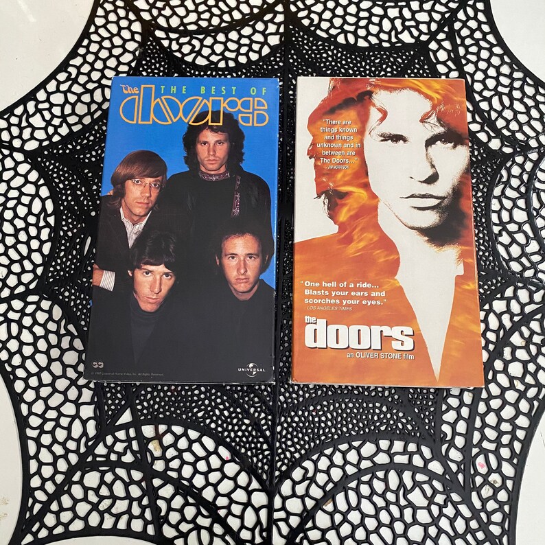 The Doors Music VHS Tapes CHOOSE ONE Etsy