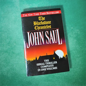 The Blackstone Chronicles by John Saul Vintage Horror Thriller Paperback Book