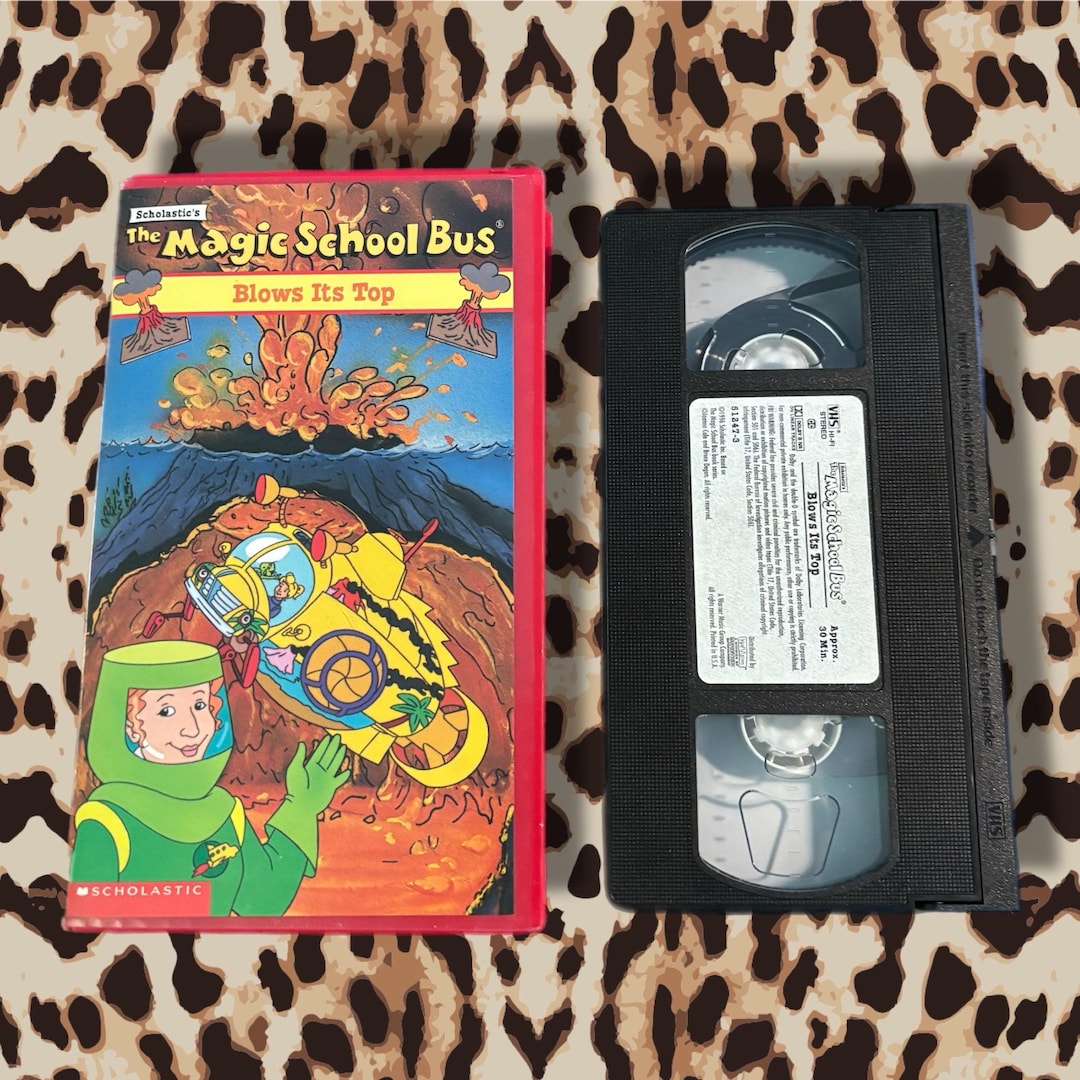 流行り の ブランド  The Magic School Bus Blows Its Top Vintage Scholastic Video その他