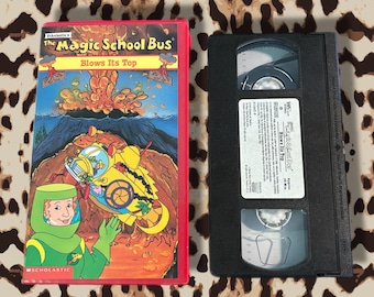 The Magic School Bus Blows Its Top Vintage Scholastic Video 90s