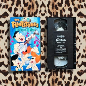 The Flinstones Bedrock ‘N Roll (1994) Vintage Hanna-Barbera Nostalgic Cartoon VHS Tape
