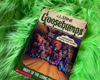 Goosebumps #40 Night Of The Living Dummy III by R. L. Stine Vintage 90s Kids Horror Book