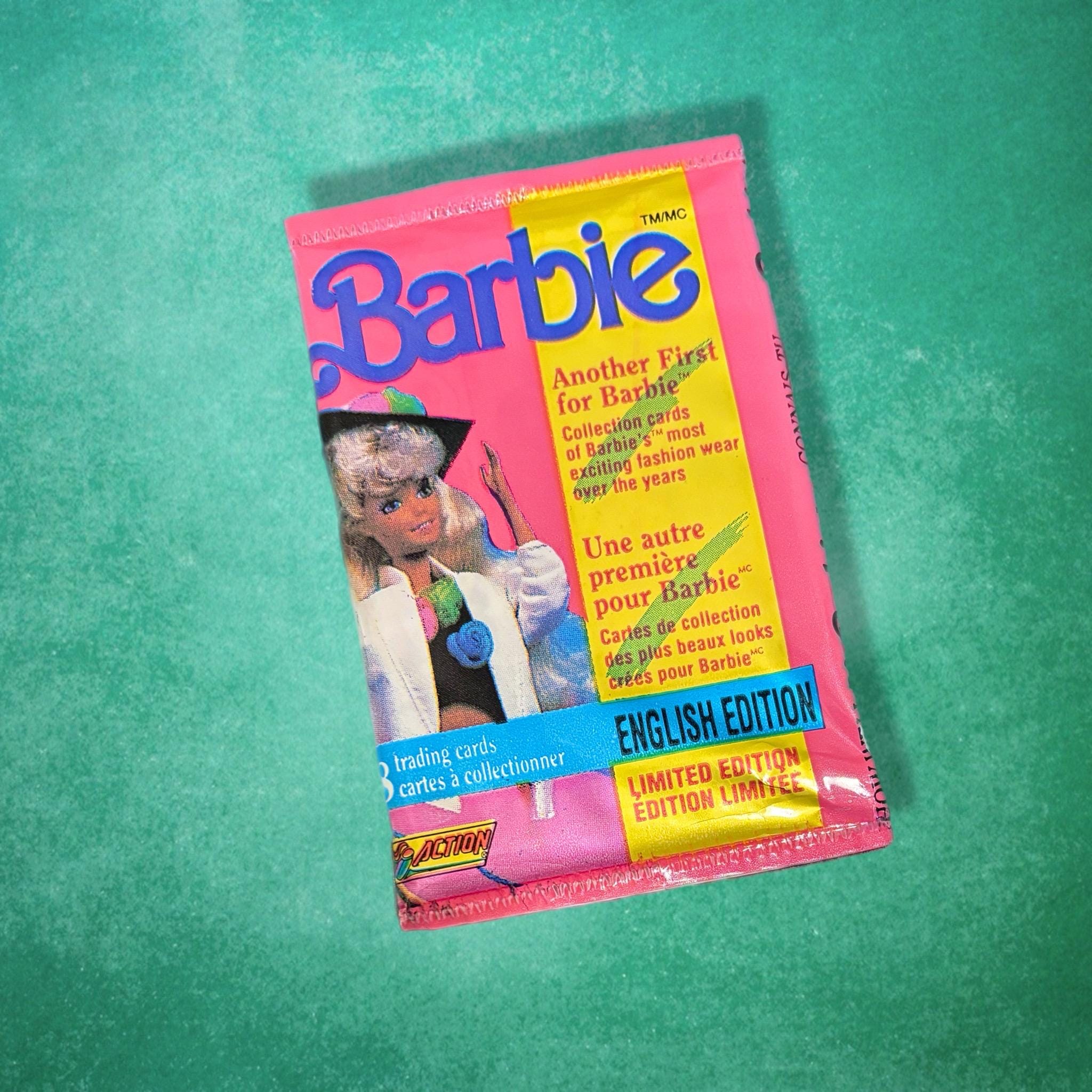 barbie trading cards deluxe first edition Amazon.com: Barbie Trading Cards Deluxe First Edition : Toys & Games main image 1