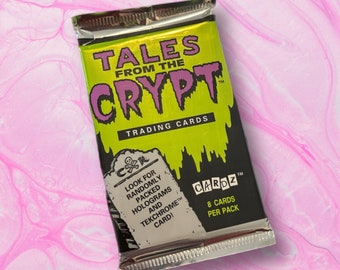 Tales From The Crypt Vintage 90s Horror Collector Trading Card Pack UNOPENED