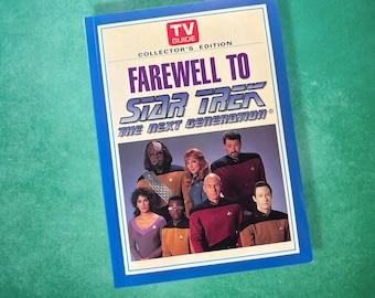Vintage Farewell To Star Trek The Next Generation TV Guide Collector’s Edition Book