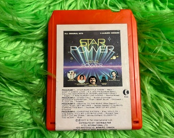 Star Power Vintage Nostalgic 1977 8 Track Tape